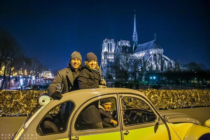 2CV tour by night - Private price, up to 3 people, and how this stacks up