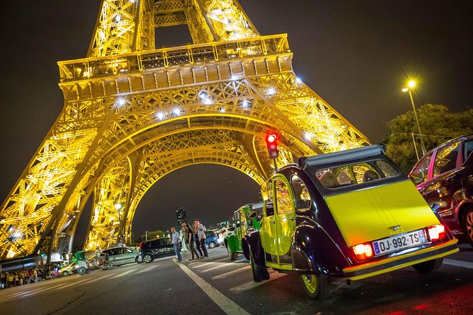 2CV tour by night - The convertible car experience, from open-top nights to rain plans