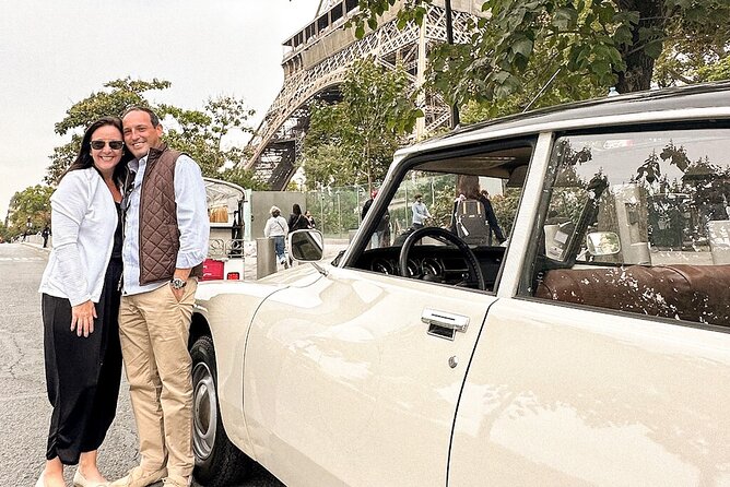 All of Paris Tour in a Vintage Open-Top French Car Citroen DS - Les Invalides and Arc de Triomphe: the roundabout thrill is the headline