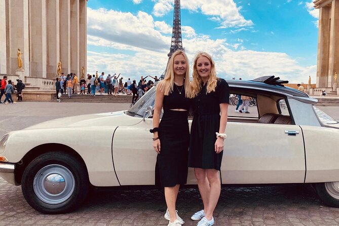 All of Paris Tour in a Vintage Open-Top French Car Citroen DS - Pont Alexandre III and Opera Garnier: glamour plus perspective