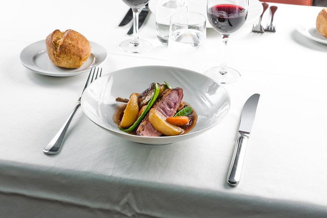 Bateaux Parisiens Seine River Gourmet Lunch & Sightseeing Cruise - Lunch at your table: menus, vegetarian choice, and wine