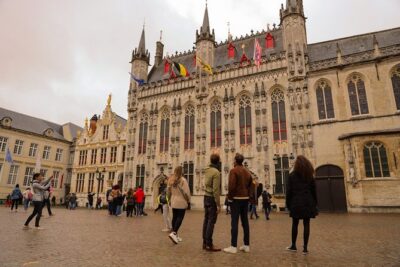 Bruges Guided or Audio Trip with Canal Cruise Option from Paris