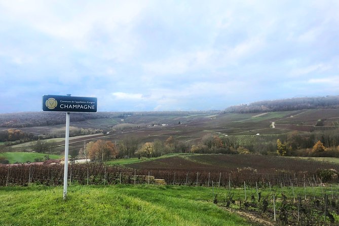 Champagne Area Small-Group Tour including a Top Champagne house & Family Winery - Hautvillers and the Dom Perignon Tomb Stop
