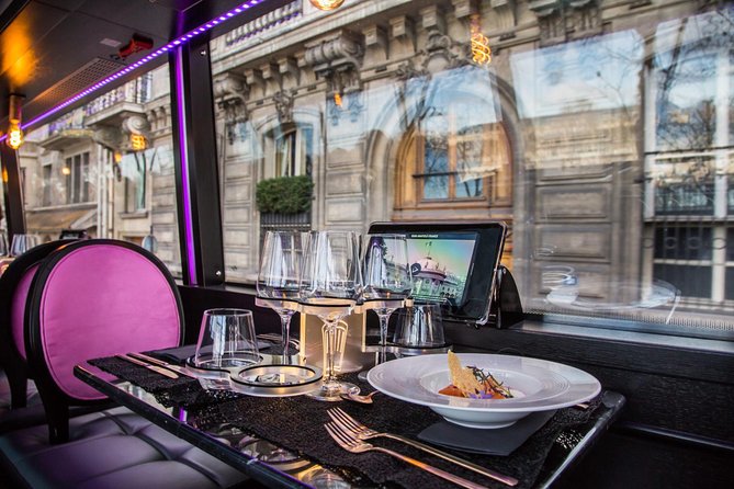 Champs-Elysées Lunch and Champagne on a Panoramic Bus - Key things to know before you go