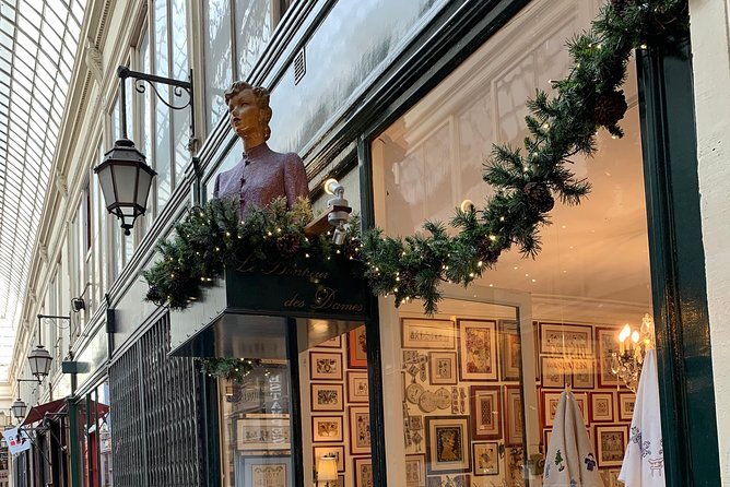 Charm and Secrets of Paris Passages: Private Tour - Stop 4: Passage Jouffroy, iron-and-glass charm near Musée Grévin