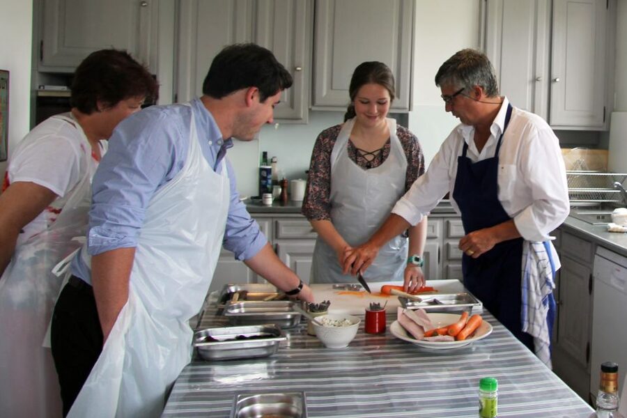 Cooking Class with a Parisian Chef - The Menu You’ll Make: Mediterranean Zucchini, Marinated Chicken, Grape Pickers Cake