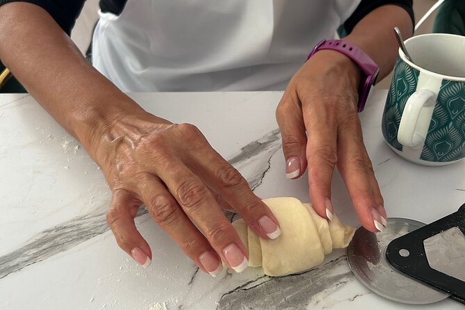 Croissants and pains au chocolat with a pastry chef in Paris - Baking, Tasting, and the Surprise Pastry Moment