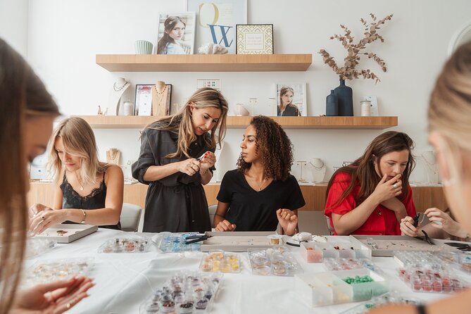Crystal Workshop Learn to Create a Jewel - Picking Your Jewel Type: Necklace, Bracelet, or Earrings