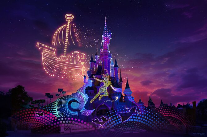 Disneyland® Paris Express Shuttle with Admission Ticket from Central Paris - The biggest scheduling trade-off: you may miss fireworks and night shows