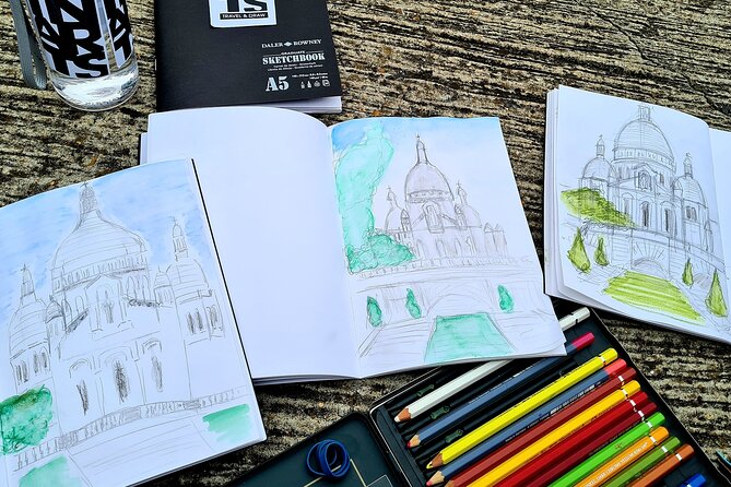 Drawing workshop / creative notebook during an unusual walk in Montmartre - FAQ