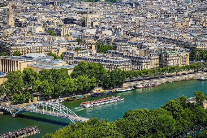Eiffel Tower Elevator Tour with Optional Summit & Cruise Access - Optional Seine River Cruise: pairing skyline views with the water angle