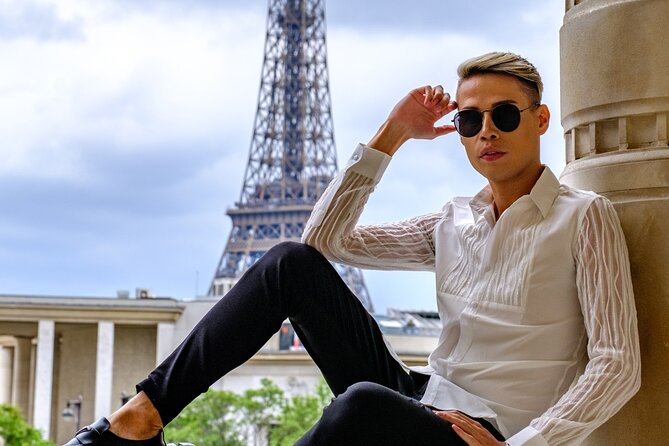 Eiffel Tower Photoshoot - Skin Retouching Upgrade: When It’s Worth It