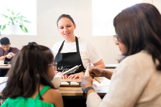 Family experience-Macaron Bakery Class at Galeries Lafayette - Chef personality, and why it shows up in the results