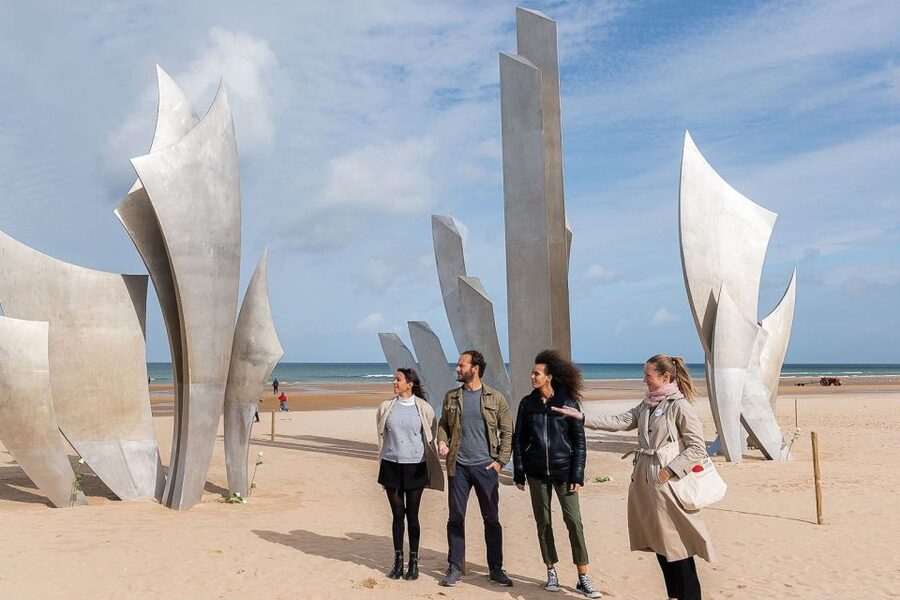 From Paris: Normandy Landing Beaches D-Day Tour by Minibus - Optional Gold Beach and Juno Beach area stop, depending on timing