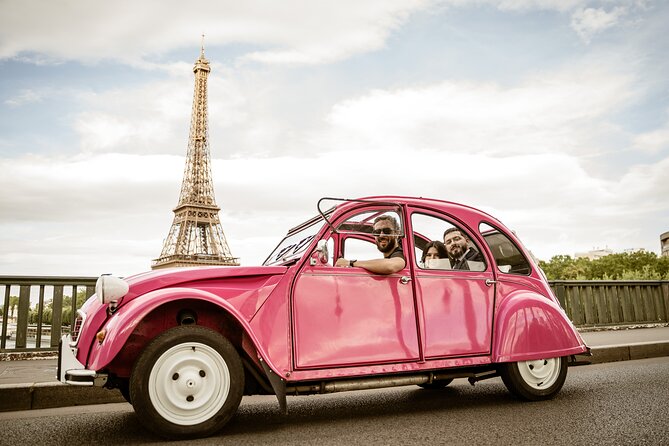 Half Day Private Tour in Paris with Pink Citroen 2CV - Montmartre first: Sacré-Cœur and the classic photo look
