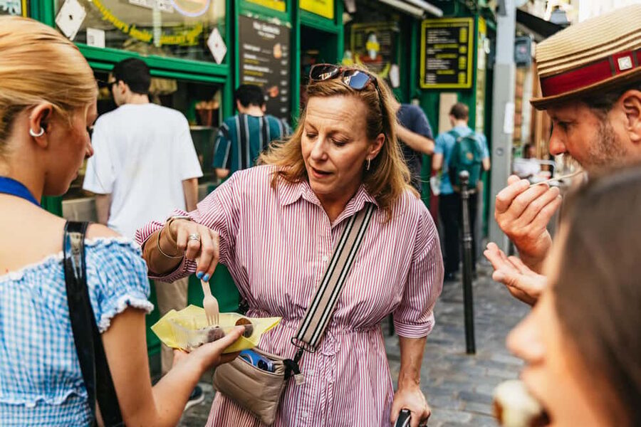 Le Marais Walking Food Tour with Cheese, Wine & Pastries - The market stop: why it’s more than a photo stop
