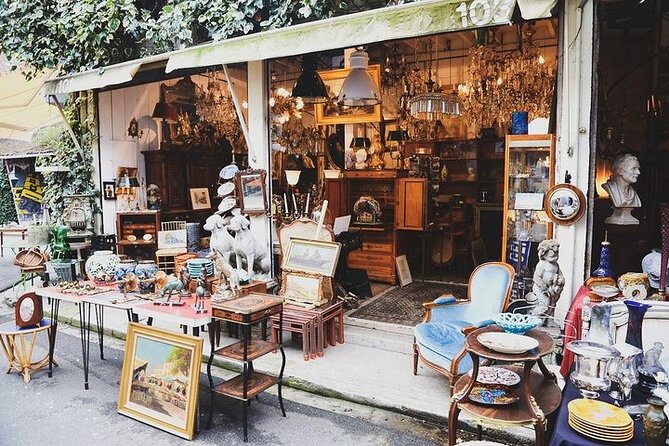 Les Puces de Saint Ouen Flea Market Private Tour in Paris - Marché Biron: the 220-dealer stop for people who like to hunt