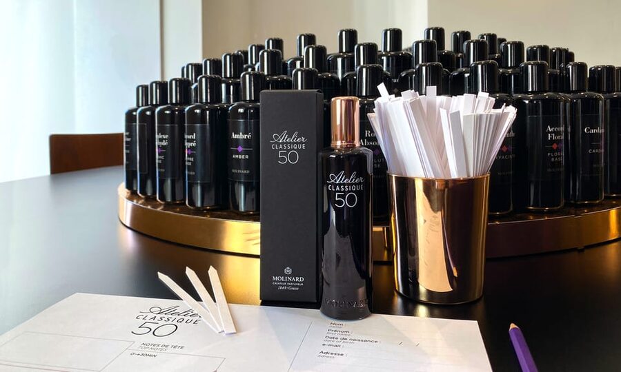 Molinard Parfums Paris Ier: Classic Perfume Workshop - What you take home: the 50 ml bottle and numbered certificate