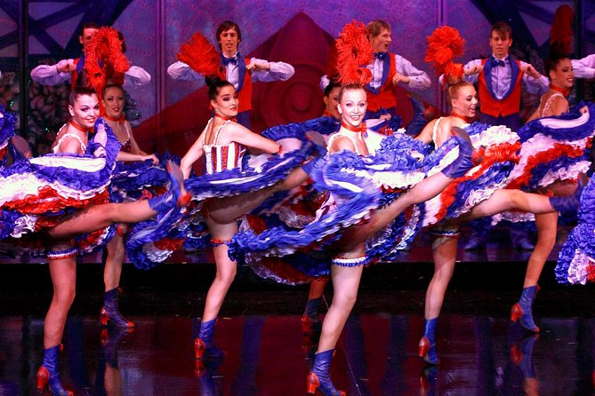 Moulin Rouge Dinner Show with Champagne and Drop Off - Dinner during the show: menu choices and the Champagne deal