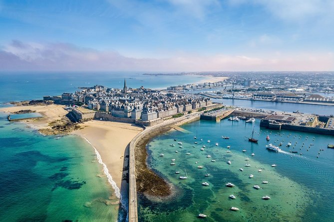 Normandy 2Days Trip Landing Beaches and Mont St Michel from Paris - Saint-Malo ramparts and cathedral time in Brittany