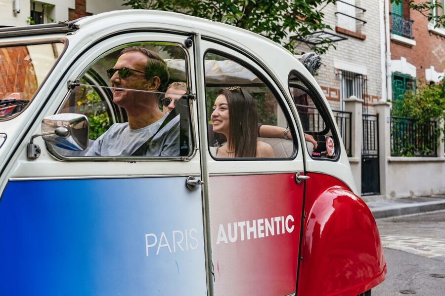 Paris: 1-Hour Vintage Citroen 2CV Tour - How the Left Bank loop usually feels: Saint-Germain and Latin Quarter energy
