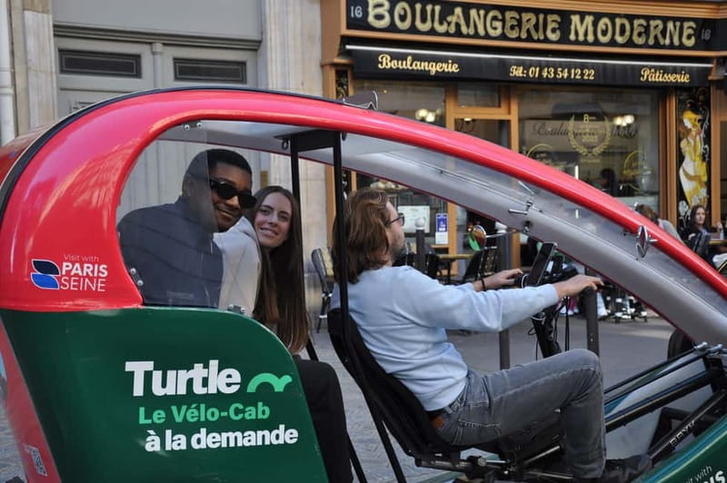 Paris: 2 hours Emily Tour in a Private Rickshaw bike - Key things to know before you go