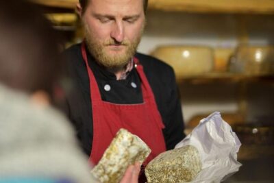 Paris Art of Pairing Cheese and Wine Tasting in a Cheese Cellar