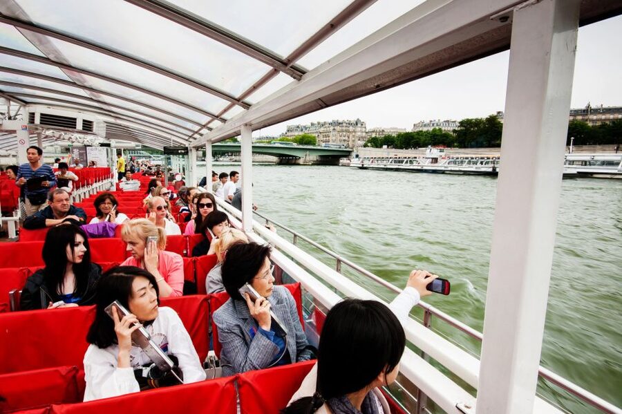 Paris: Audio-Guided Bus Tour & Seine River Cruise - The Seine River Cruise on a Glass-Fitted Trimaran