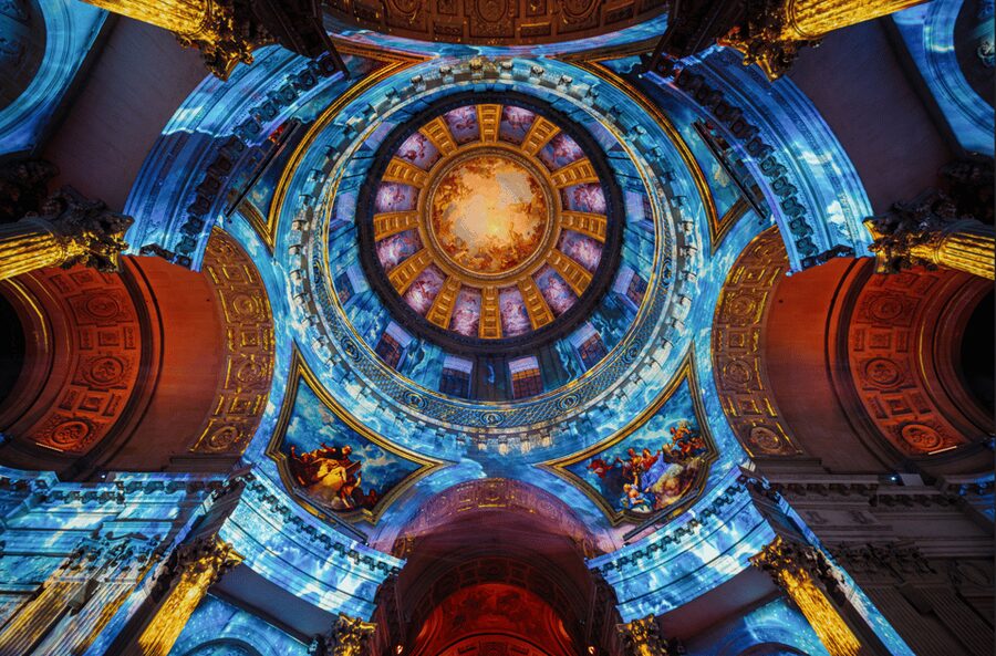 Paris: Aura Invalides Immersive Experience Entry Ticket - Six chapels at night: the show’s second half and your chance to change viewpoints