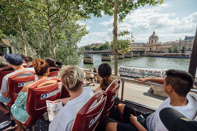 Paris Big Bus Hop-On Hop-Off Tour with Optional River Cruise - Price and value at about $46.85 per person