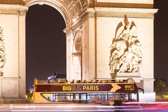 Paris Big Bus Open Top Panoramic Night Tour - Open-top vs closed-top: how weather affects your views