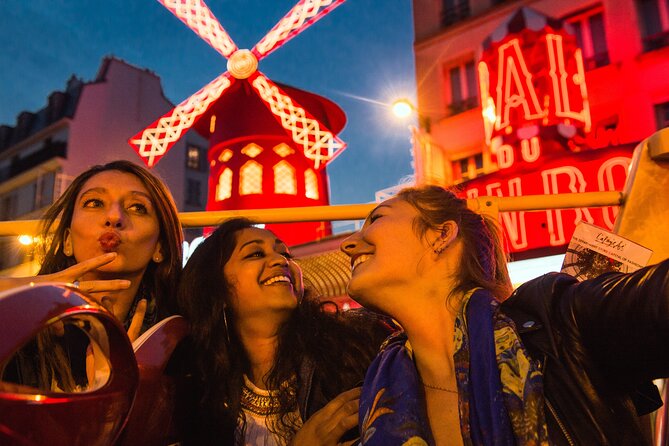 Paris Big Bus Open Top Panoramic Night Tour - Who should book this night bus tour