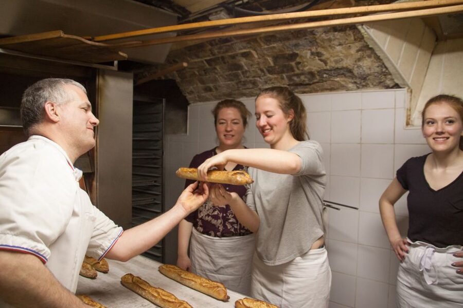 Paris: Bread and Croissant-Making Class - Why the interpreters matter: Luis, Elsa, and Luce keep it flowing