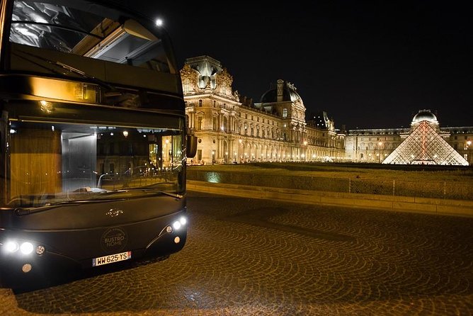 Paris Bustronome Gourmet Sightseeing Dinner on a Panoramic Bus - Drinks and wine pairing: what is included, what is optional