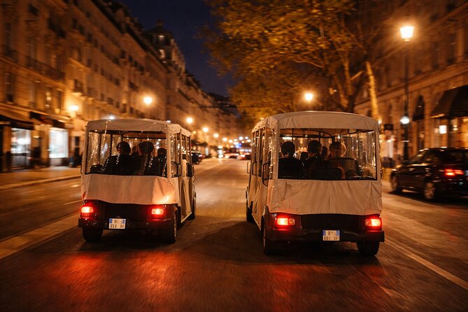 Paris by Night 2 Hour Private Golf Cart Tour - Key highlights worth planning for