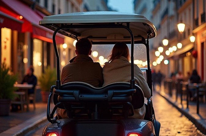 Paris by Night 2 Hour Private Golf Cart Tour - Place Vendôme and Opéra Garnier: finishing in golden elegance