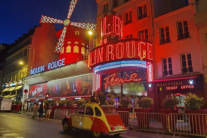 Paris by Night - A vintage Citroen 2CV is the heart of this Paris by night experience