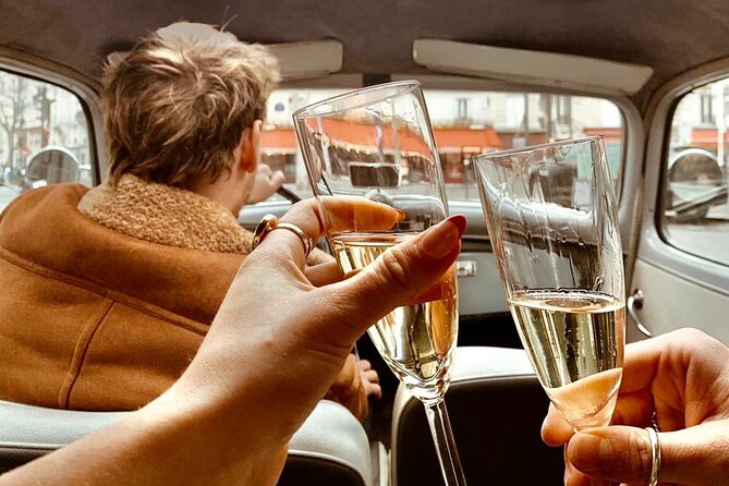 Paris by Night Tour in a Vintage Open-Top French Car Citroën DS - Price and what you get for $298.37 per group