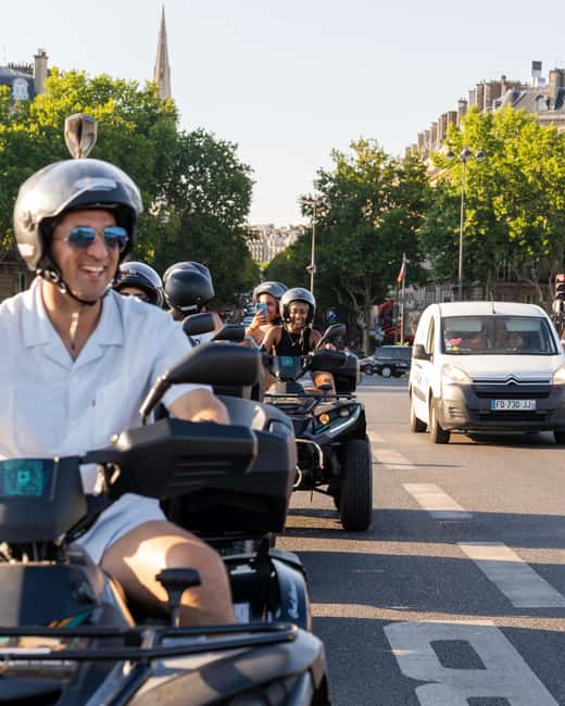 Paris: City Highlights Guided Quad Tour - Champs-Élysées and the 1st Arrondissement: Seeing Paris at Quad Speed