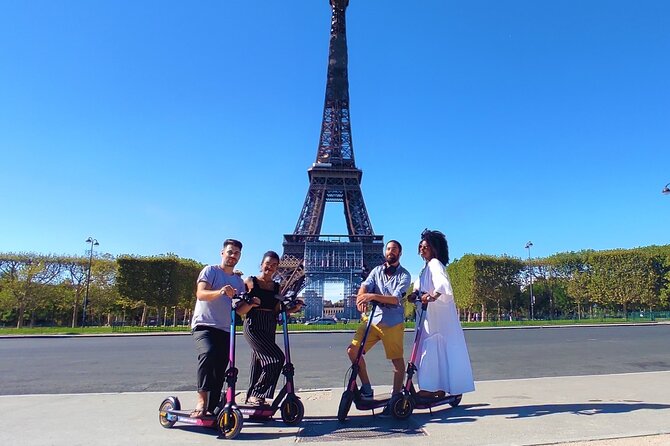 Paris City Tour by E-Scooter with Fun Guide (Small groups) - Stop 5 and 6: Champs-Élysées to Arc de Triomphe