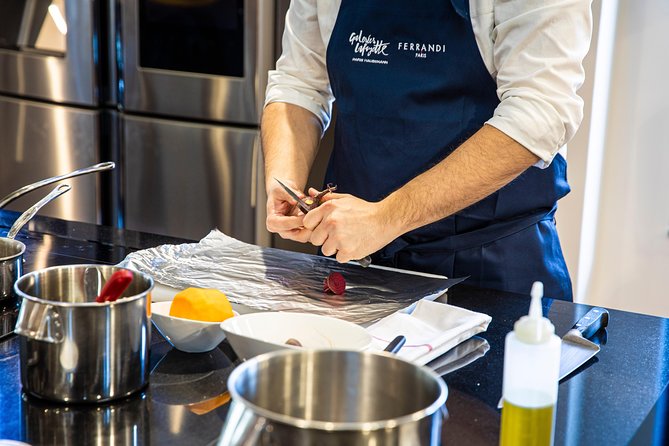 Paris Cooking Class with Ferrandi chef at Galeries Lafayette - Tasting the Real Result, Classic French Lunch Style