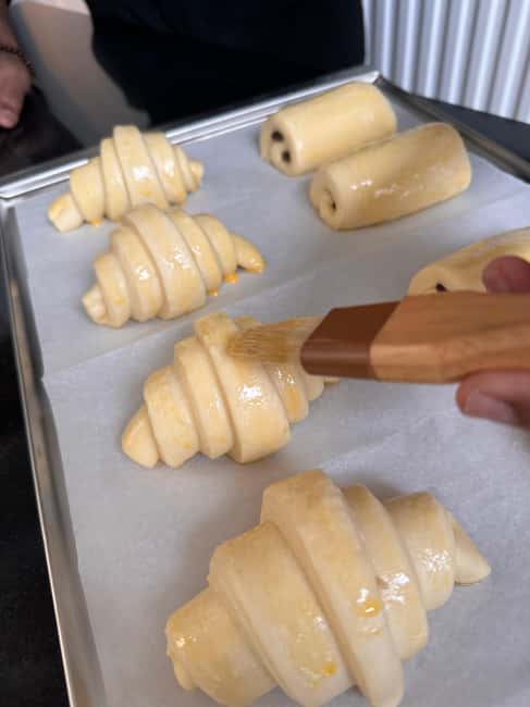 Paris: Croissant Baking Class with a Chef - Bi-color croissant option: color technique without turning it into a gimmick