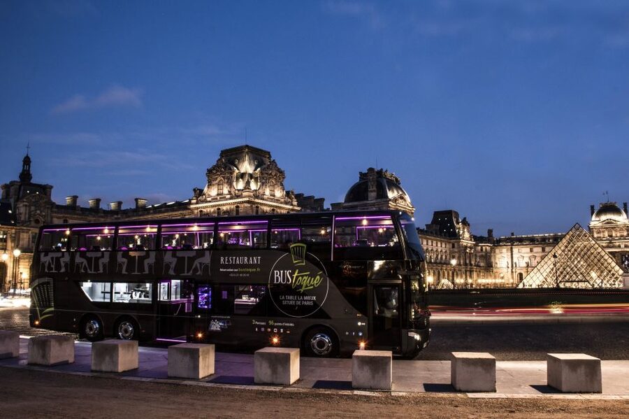 Paris: Cultural Night Bus Tour with Dinner On Board - The idea: sightseeing where dinner actually happens