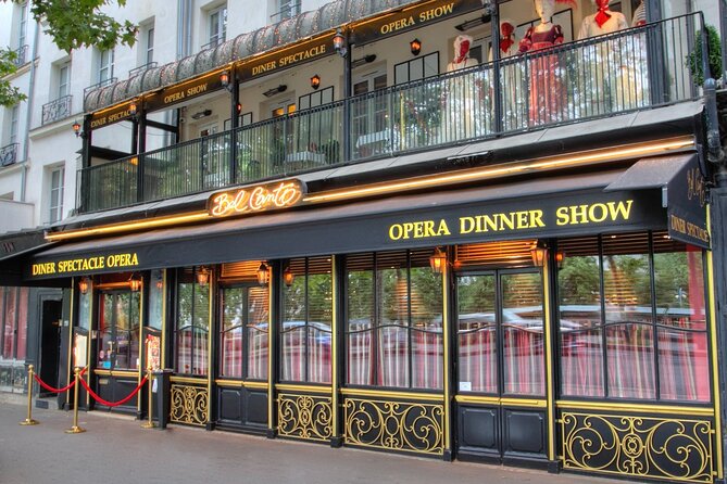 Paris Dinner Show Opera Bel Canto - What This Bel Canto Dinner Show Feels Like in Real Life