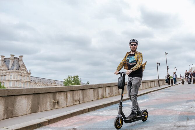 Paris E-Scooter Tour with fun & informative guide (small groups) - Notre-Dame area after the 2019 fire: what you can see now