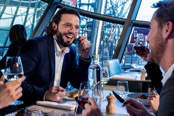 Paris Earliest Lunch at Eiffel Tower Madame Brasserie Restaurant - The included mystery game: a fun way to start the day