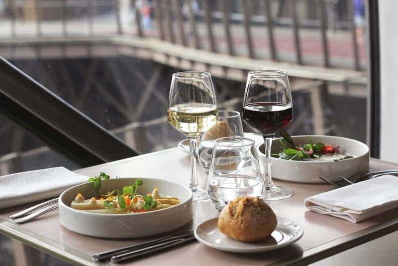 Paris: Early Dinner at Madame Brasserie in the Eiffel Tower - After Dinner: What You Get by Visiting the First Floor