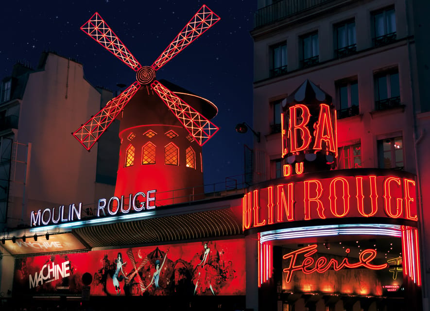 Paris: Eiffel Tower, Dinner Cruise and Moulin Rouge Show - Moulin Rouge Féerie Revue: Seating Reality and Cloakroom Rules