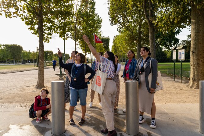 Paris: Eiffel Tower Guided Tour by Elevator - Meeting Near the Tower, Then Walking Champs de Mars