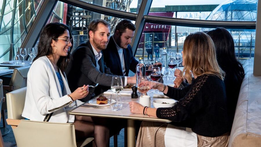 Paris: Eiffel Tower's Madame Brasserie 3-course lunch 12:00 - After lunch: what you can do on the first floor